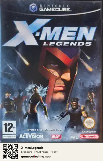 X-Men Legends Nintendo GameCube, France box front