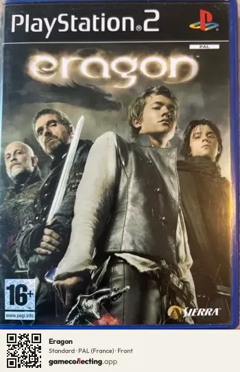 Eragon PlayStation 2, France box front