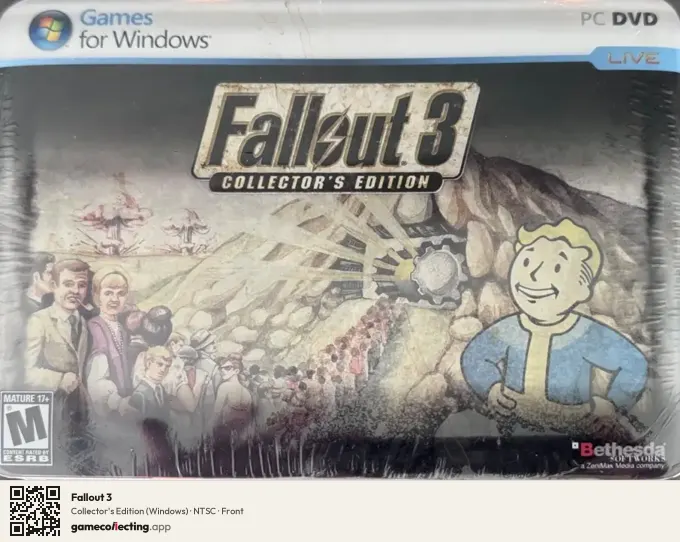 Fallout 3 Computer, NTSC box front
