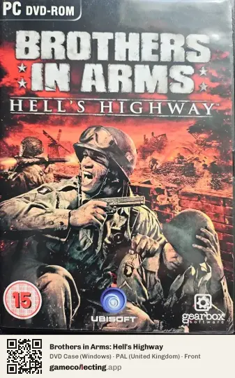 Brothers in Arms: Hell's Highway Computer, United Kingdom box front