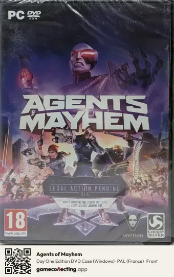 Agents of Mayhem Computer, France box front