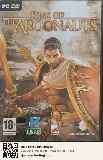 Rise of the Argonauts Computer, France box front