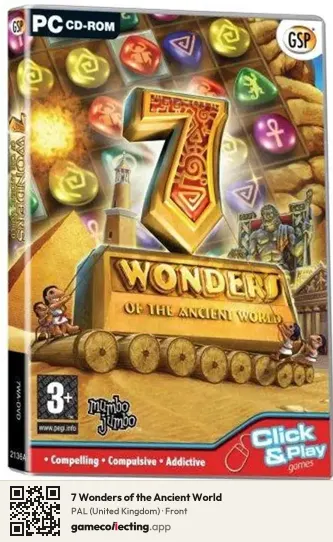 7 Wonders of the Ancient World Computer, United Kingdom box front