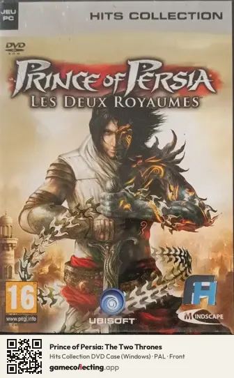 Prince of Persia: The Two Thrones Computer, PAL box front