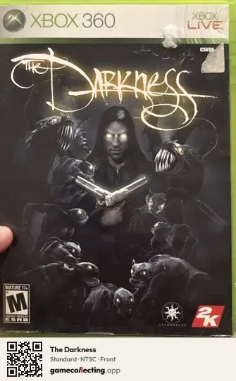 The Darkness Xbox 360, NTSC box front