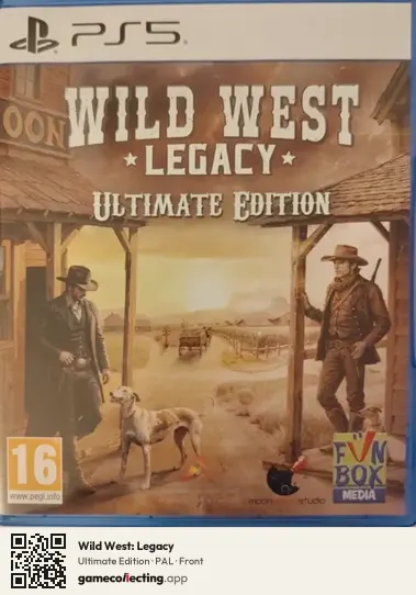Wild West: Legacy PlayStation 5, PAL box front