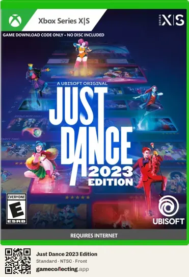 Just Dance 2023 Edition Xbox Series X, NTSC box front