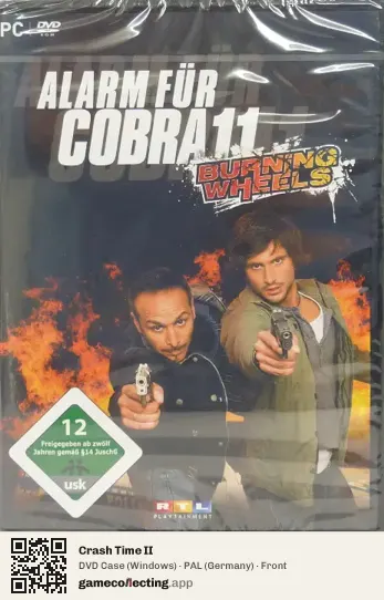 Crash Time II Computer, Germany box front