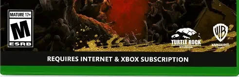 Back 4 Blood, the ESRB box on its front