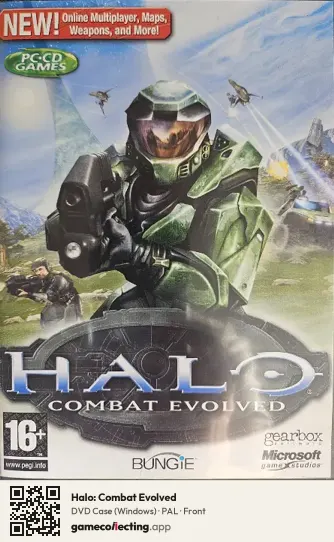 Halo: Combat Evolved Computer, PAL box front