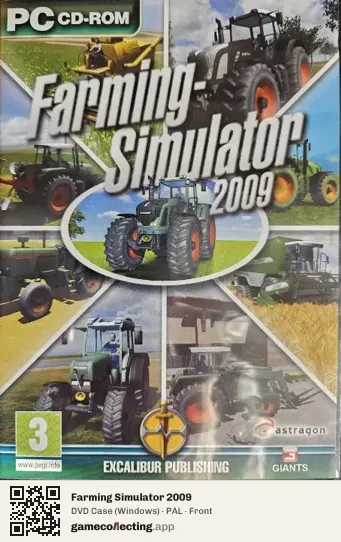 Farming Simulator 2009 Computer, PAL box front