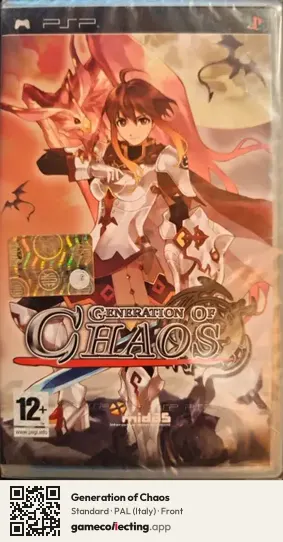 Generation of Chaos PlayStation Portable, Italy box front
