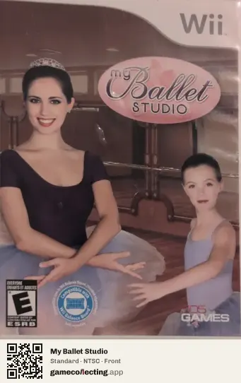 My Ballet Studio Nintendo Wii, NTSC box front