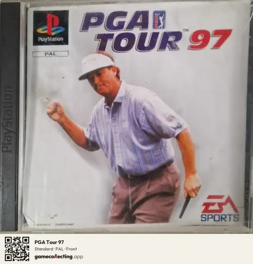 PGA Tour 97 PlayStation, PAL box front