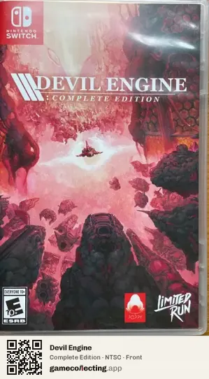 Devil Engine Nintendo Switch, NTSC box front