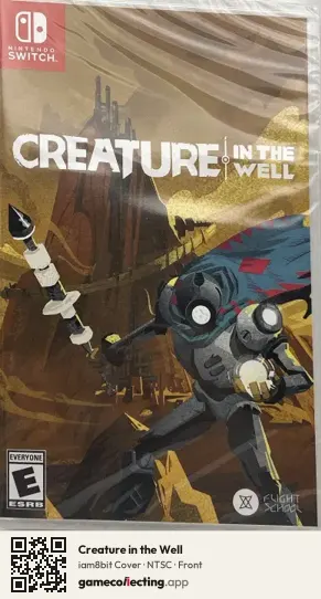 Creature in the Well Nintendo Switch, NTSC box front
