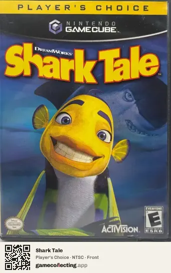 Shark Tale Nintendo GameCube, NTSC box front