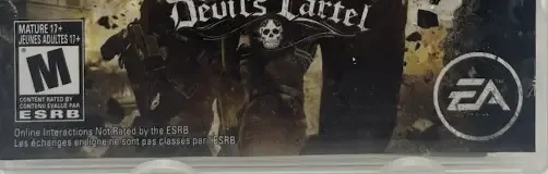 Army of Two: The Devil's Cartel, the ESRB box on its front