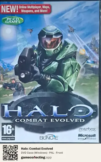 Halo: Combat Evolved Computer, PAL box front