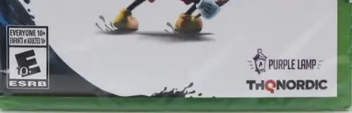 Disney Epic Mickey: Rebrushed, the ESRB box on its front