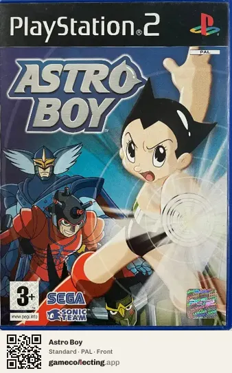 Astro Boy PlayStation 2, PAL box front