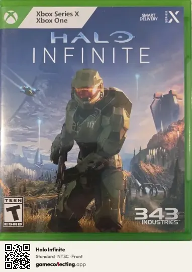 Halo Infinite Xbox Series X, NTSC box front