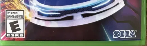 Sonic Racing: CrossWorlds, the ESRB box on its front