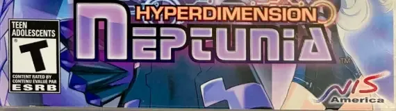 Hyperdimension Neptunia, the ESRB box on its front