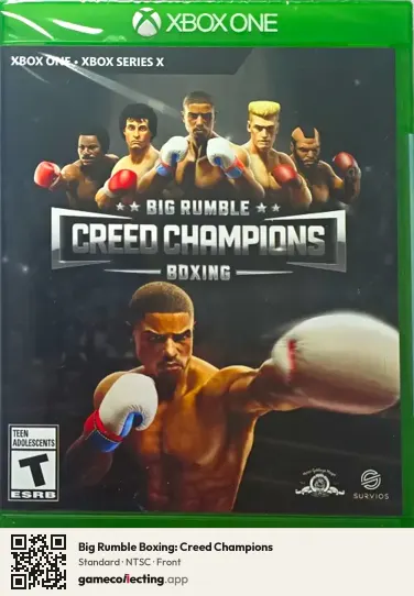 Big Rumble Boxing: Creed Champions Xbox One, NTSC box front