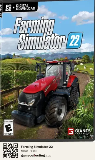 Farming Simulator 22 Computer, NTSC box front