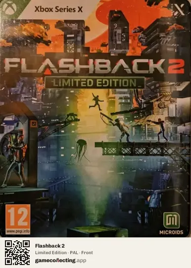 Flashback 2 Xbox Series X, PAL box front