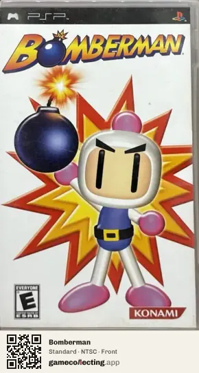 Bomberman PlayStation Portable, NTSC box front