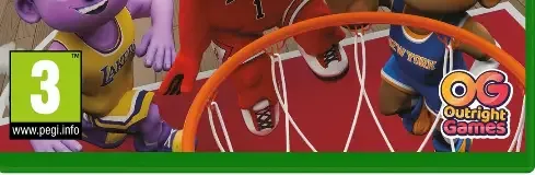 NBA Bounce, the PEGI square on its front