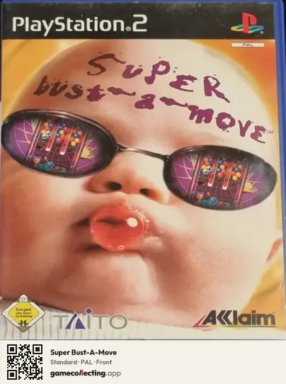 Super Bust-A-Move PlayStation 2, PAL box front