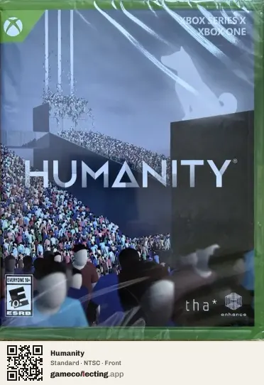 Humanity Xbox Series X, NTSC box front