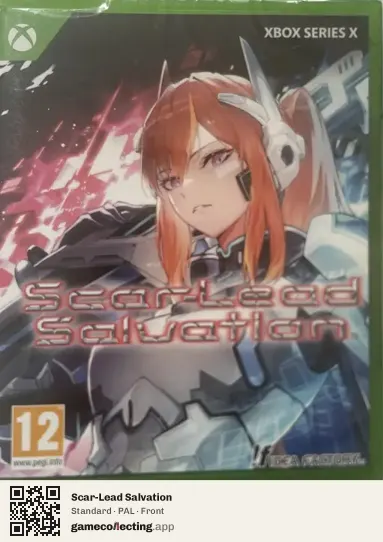 Scar-Lead Salvation Xbox Series X, PAL box front