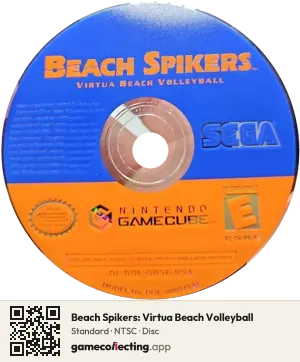 Beach Spikers: Virtua Beach Volleyball Nintendo GameCube, NTSC disc