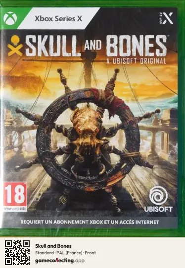 Skull and Bones Xbox Series X, France box front