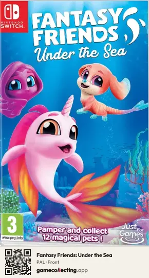 Fantasy Friends: Under the Sea Nintendo Switch, PAL box front
