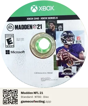 Madden NFL 21 Xbox One, NTSC disc