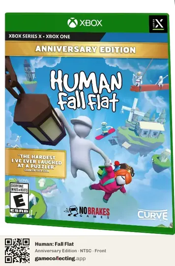 Human: Fall Flat Xbox One, NTSC box front