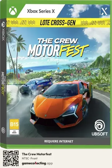 The Crew Motorfest Xbox Series X, NTSC box front