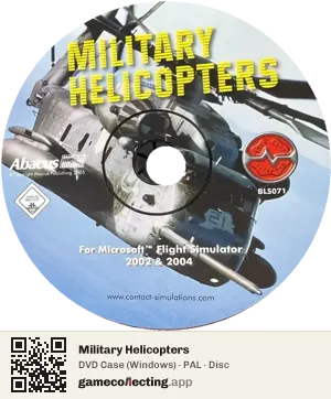 Military Helicopters Computer, PAL disc
