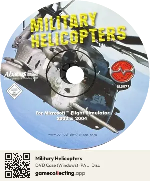 Military Helicopters Computer, PAL disc