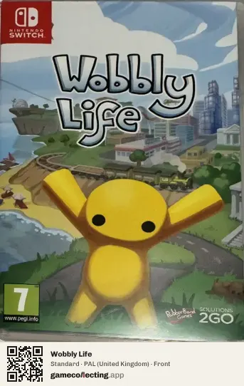 Wobbly Life Nintendo Switch, United Kingdom box front