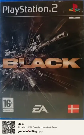 Black PlayStation 2, Nordic countries box front