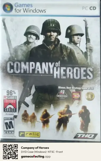 Company of Heroes Computer, NTSC box front