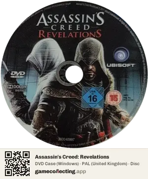 Assassin's Creed: Revelations Computer, PAL disc