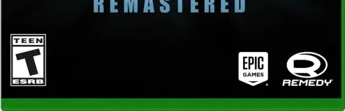 Alan Wake Remastered, the ESRB box on its front