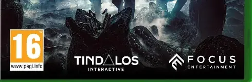 Aliens: Dark Descent, the PEGI square on its front